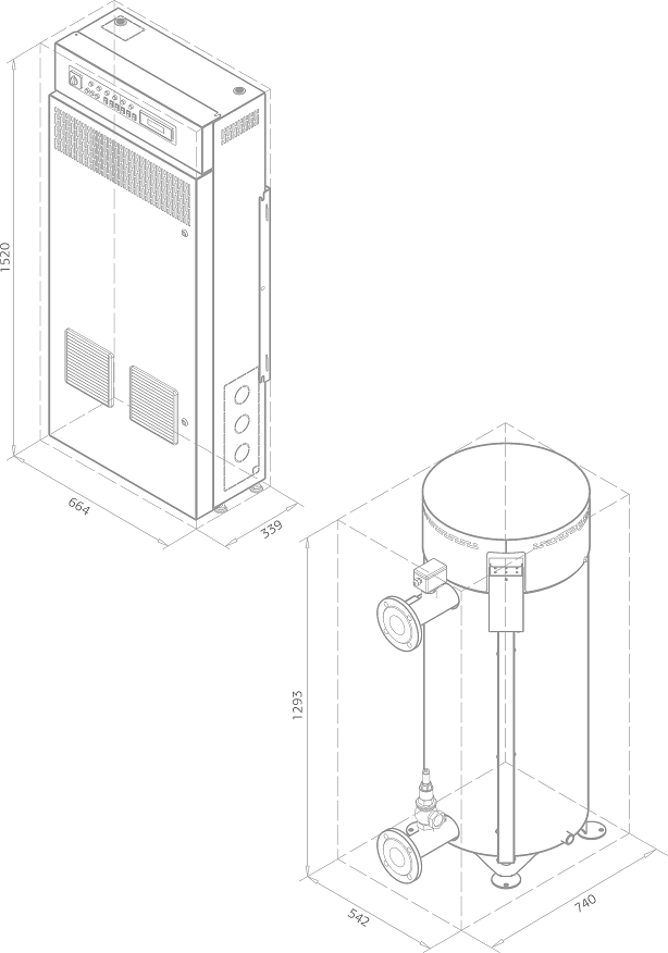 Промышленный электрокотел 350 кВт